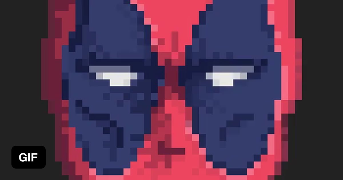 8 Bit Deadpool Animation. - 9GAG