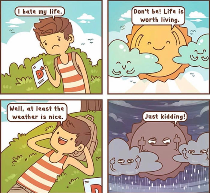 Wtf weather ? - 9GAG