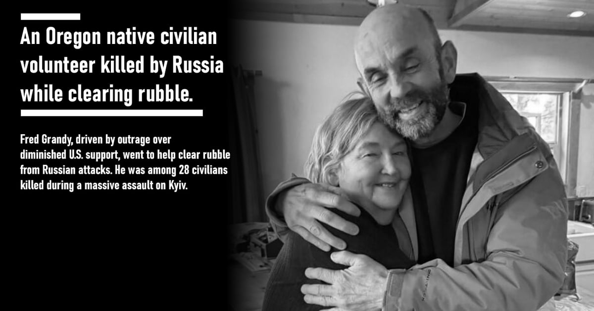 An Oregon native volunteered in Kyiv to aid Ukraine and was killed in a ...