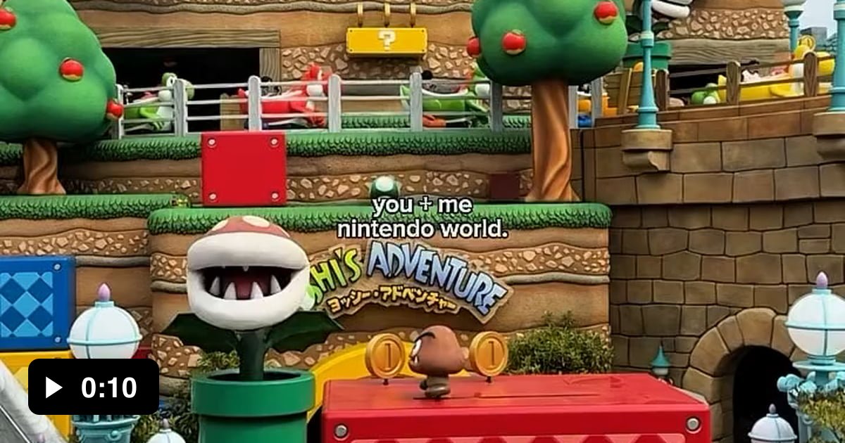 Take me to Nintendo World now - 9GAG