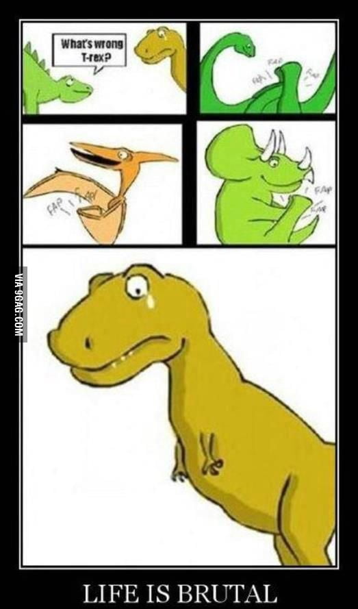 t rex angry