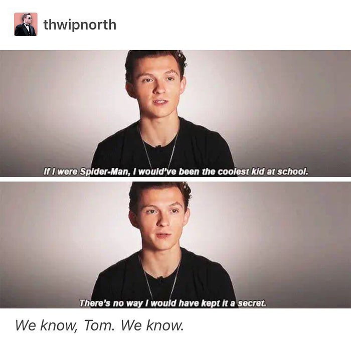 We know, Tom. We know... - 9GAG