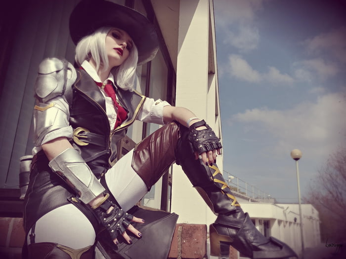 Self Made Ashe From Overwatch Cosplay By Karoinna GAG