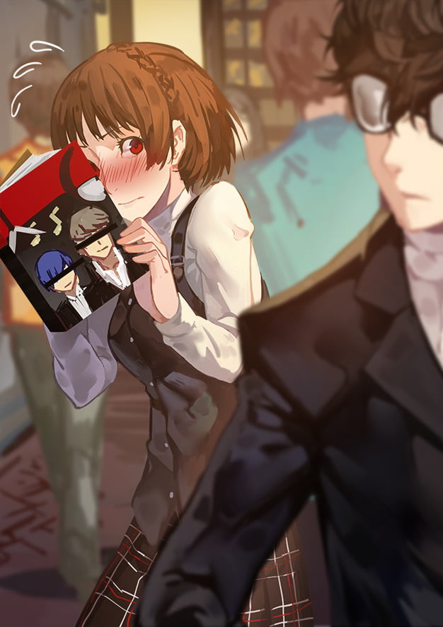 Day 209: P5 Makoto and Joker - Anime & Manga.