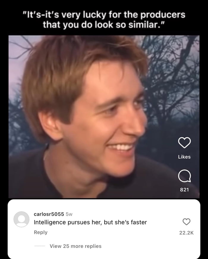 Interviewer asking the weasley twins from harry potter if they re twins