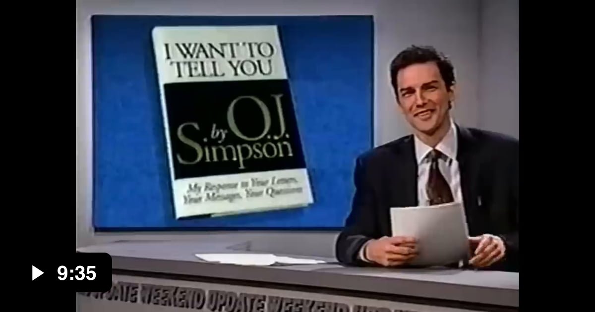 Norm macdonald speaking truth on oj simpson 9gag