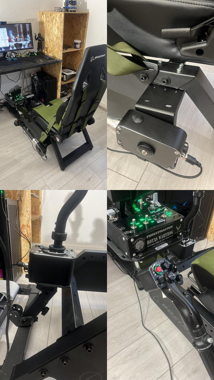 NLR Boeing flight sim helicopter setup - 9GAG