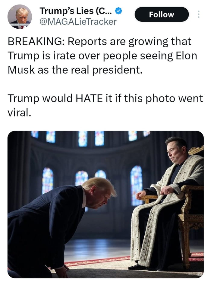 We all know who the real puppet master is. - 9GAG
