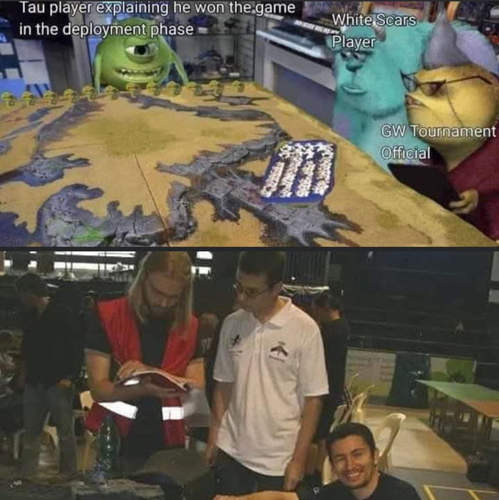 Single greatest play in competitive Warhammer - 9GAG