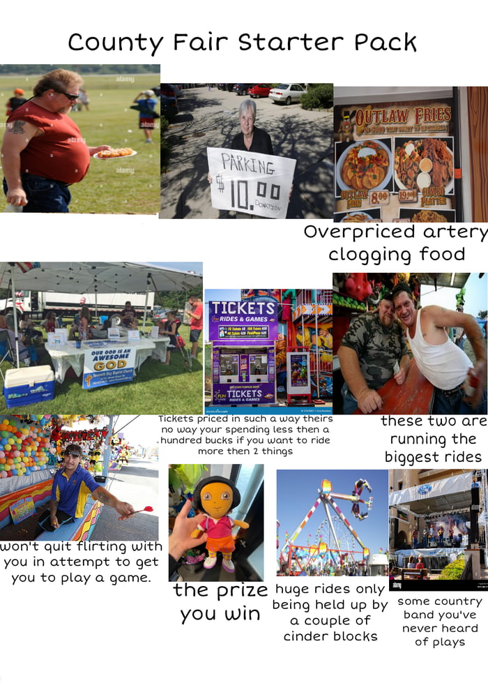 County Fair Starter Pack 9GAG