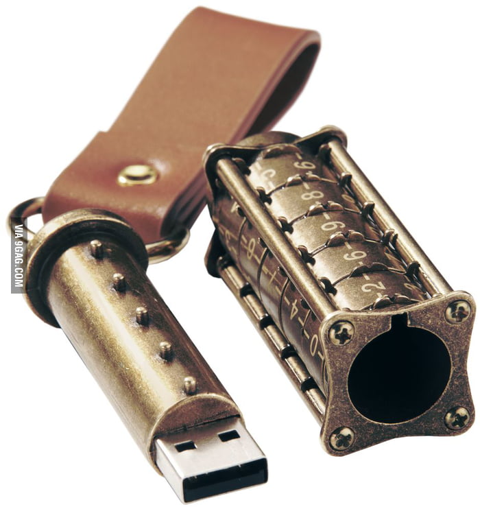 Best Steampunk USB stick ever, Cryptex. 9GAG