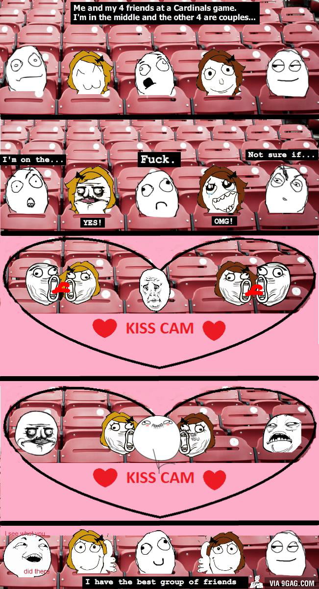 Stadium Kiss Cam 9GAG