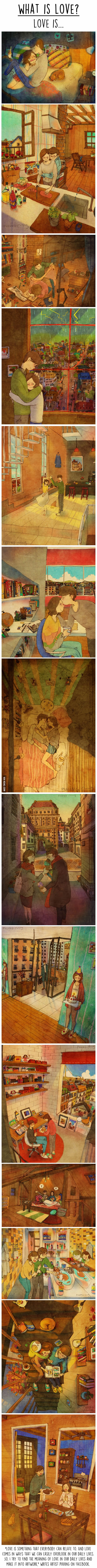 LOVE is in small things