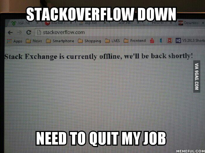 Fellow developers will know - 9GAG