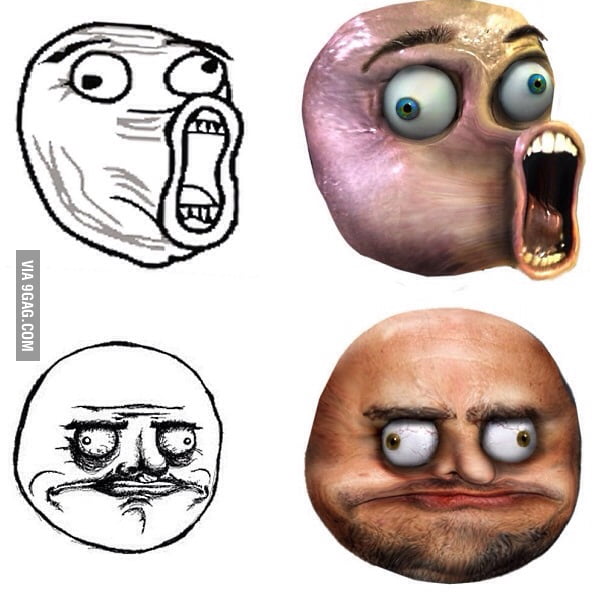 troll face in real life