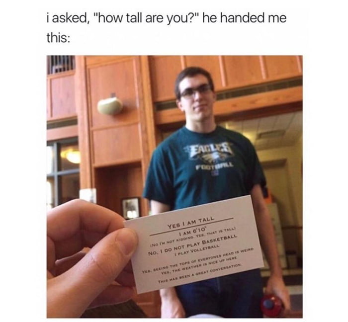 Quite Tall - 9GAG