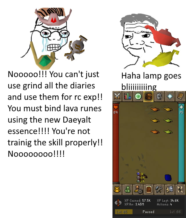 For the two people in here that play osrs 9GAG