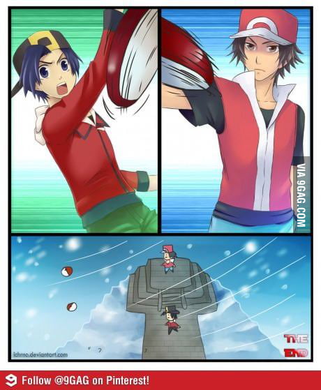 Wonder what pokemons were those.... - 9GAG