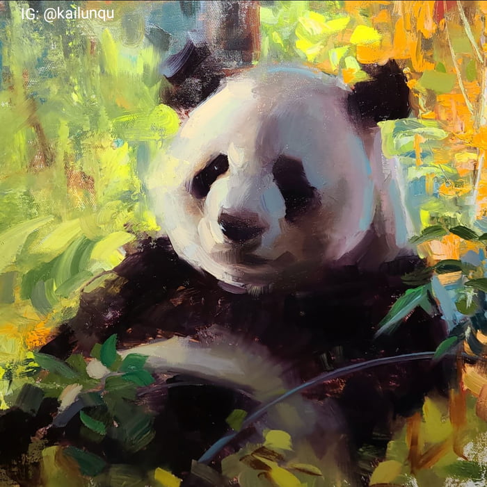 Painted this panda! - 9GAG