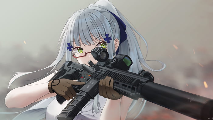 HK416 ( Girls Frontline ) - 9GAG