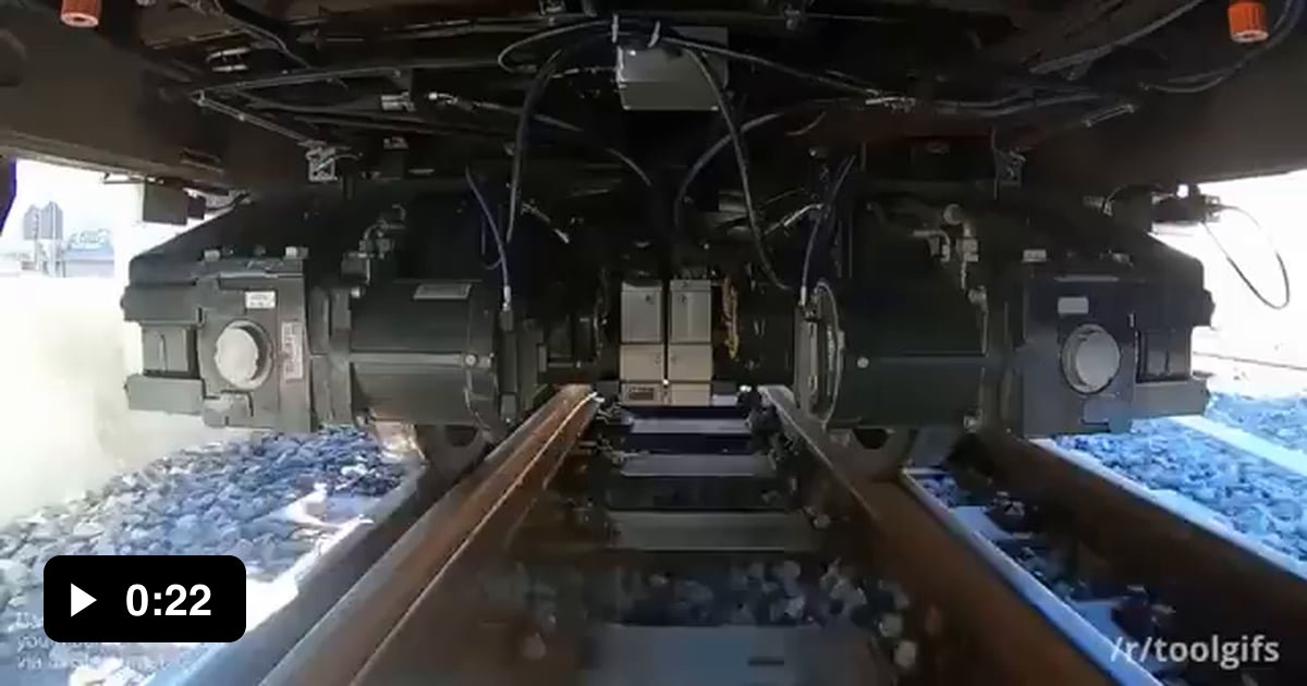 Automatic adjustment of railway track width 9GAG