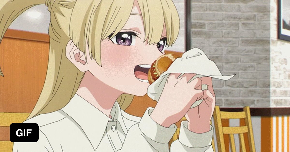 Details more than 78 anime girl eating burger super hot  induhocakina