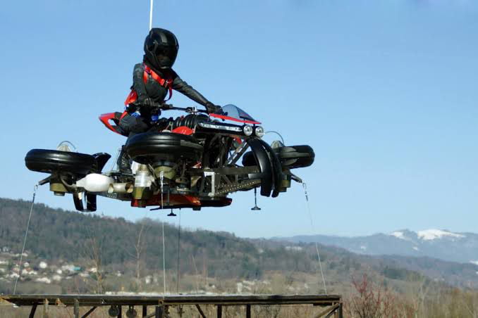 flying motorcycle drone