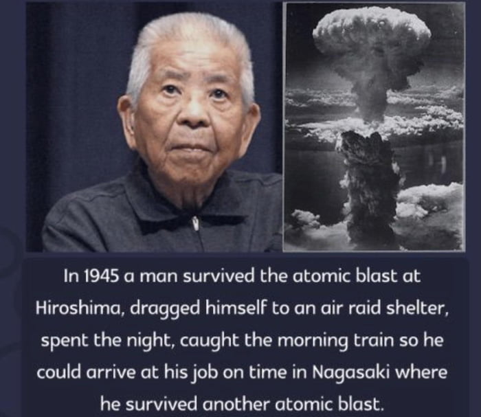 Tsutomo Yamagushi, The Man Who Survived Both The Nuclear Attacks On ...