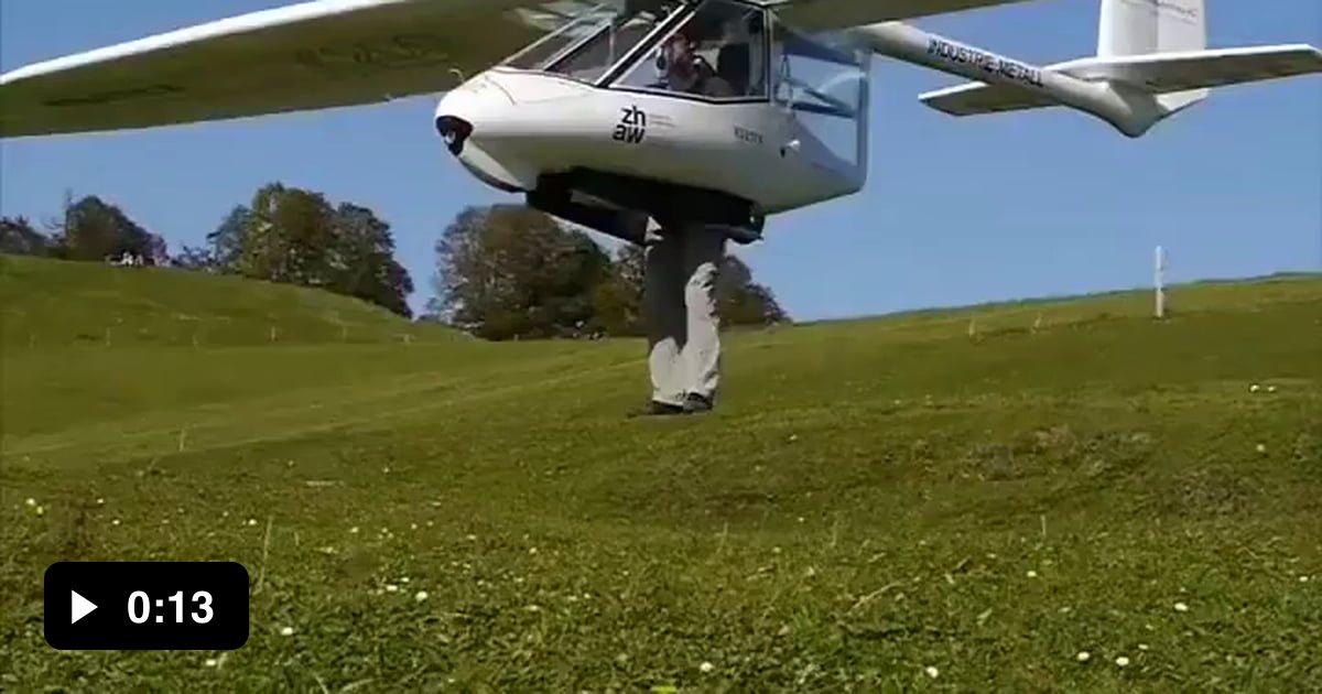 Ultra light personal glider. 9GAG