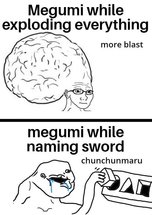 Megumi big brain time! - 9GAG