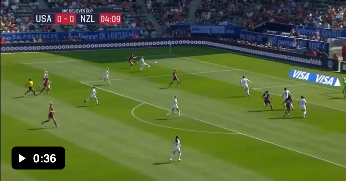 Women's football is a joke. New Zealand's Meikayla Moore scores