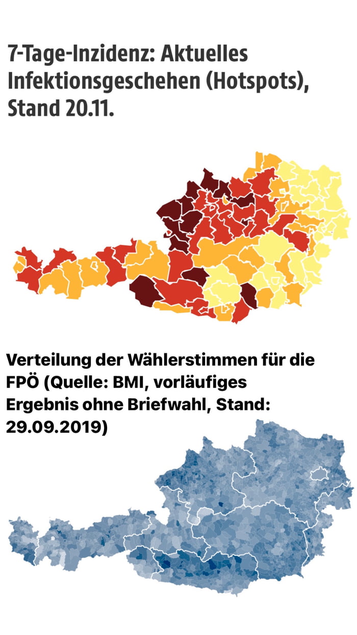 Nicht überall deckungsgleich, aber es lässt sich ein Trend erkennen