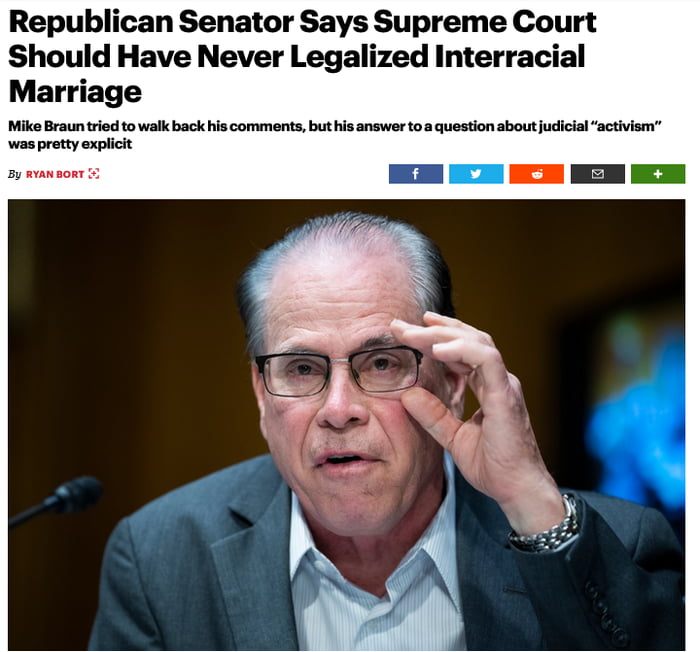 Pos Senator Says That Interracial Marriage Should Have Never Been