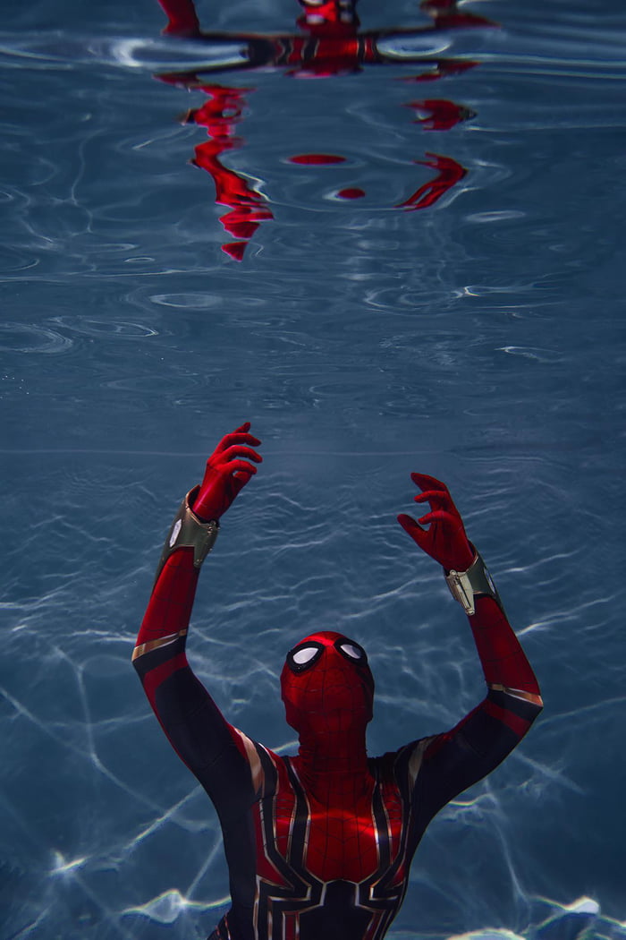 Iron Spider by Alex.Shtein (underwater photoshoot) - 9GAG