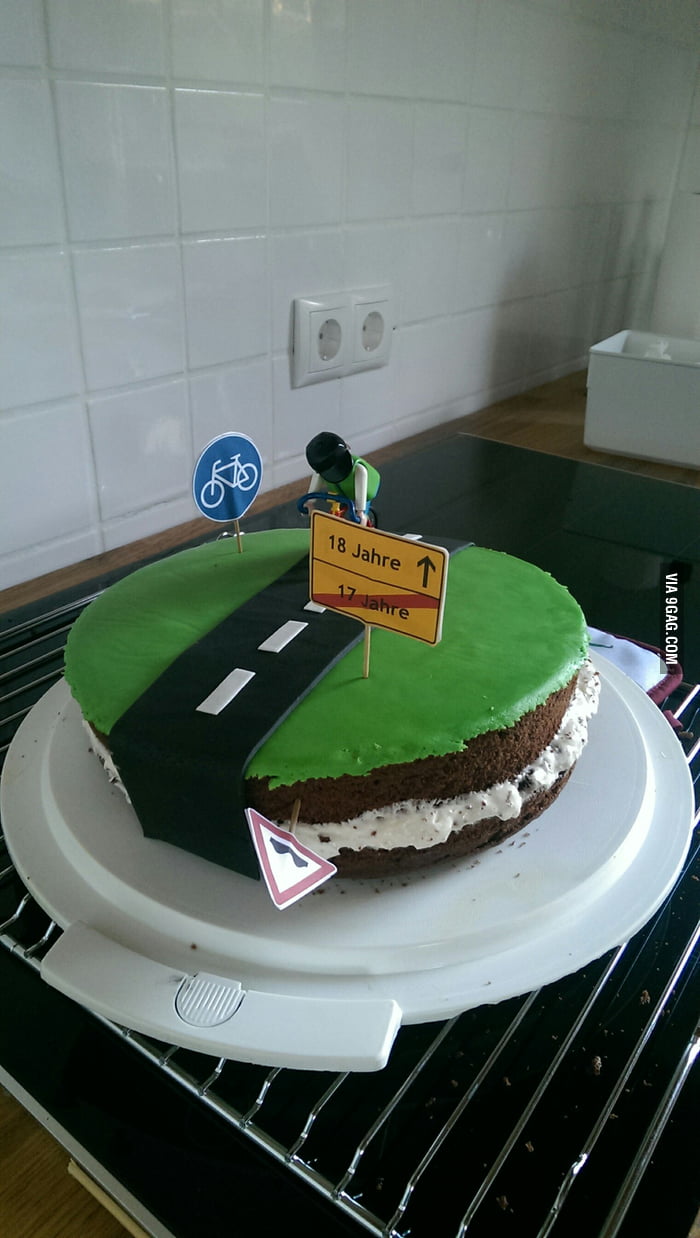 Made this cake for my best friend's birthday with some other friends