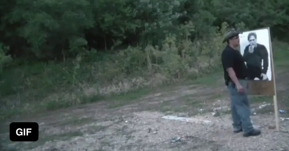 Aye cowboy style shooting! 9GAG