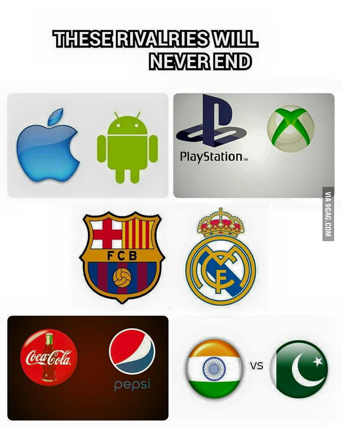 Best Rivalries - 9GAG