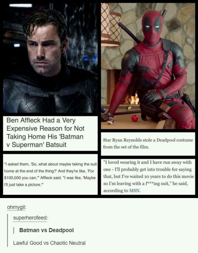 Batman Vs Deadpool Dawn Of Chimichangas 9gag