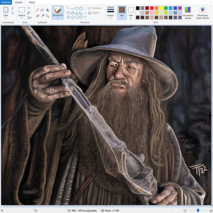 gandalf-on-ms-paint-with-a-mouse-by-me-9gag