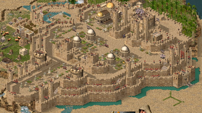 Stronghold Crusader Minas Tirith Map - Colaboratory