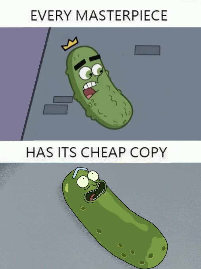 The original Pickle Joke 9GAG