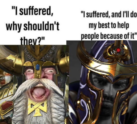 For all the elf's arrogance, some of them, (Namely Teclis) will go out