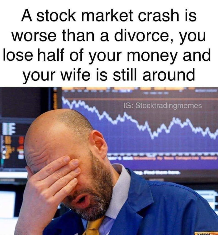 why-stock-market-crash-is-worse-than-a-divorce-9gag