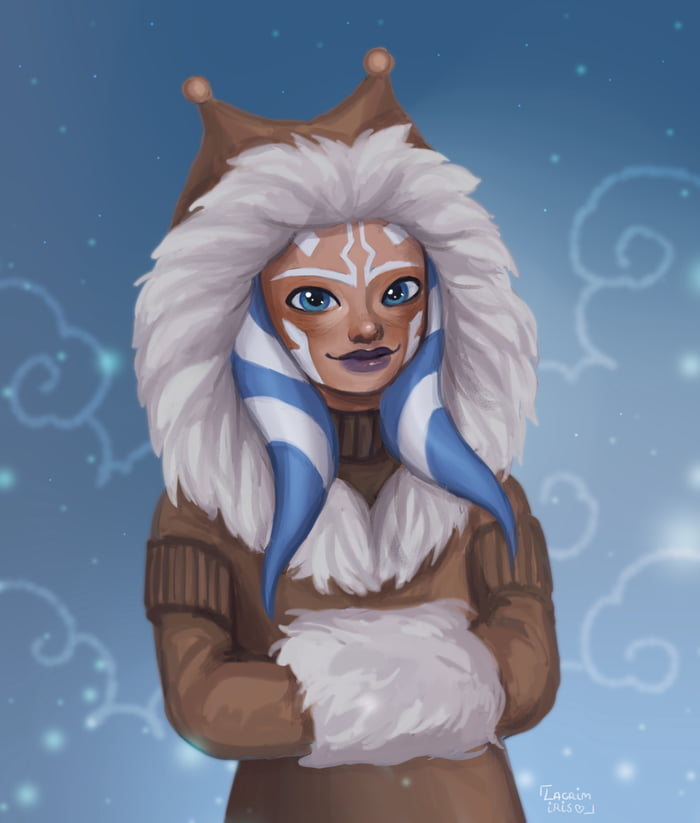 Drew Ahsoka from the one cold episode because the fluffy outfit just