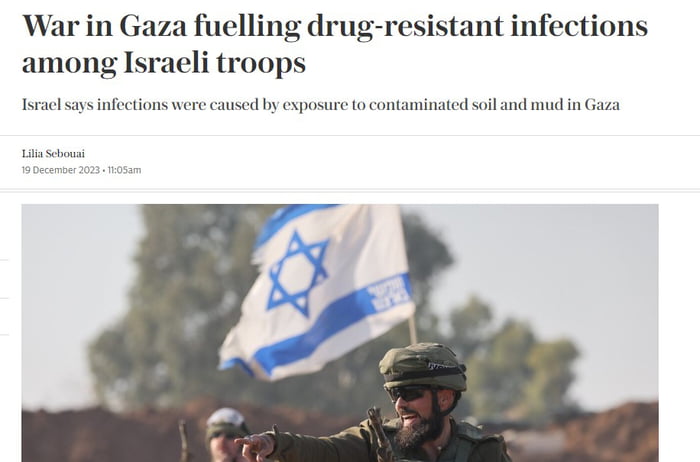 A drug resistant super fungus is now ravaging israeli soldiers and ...