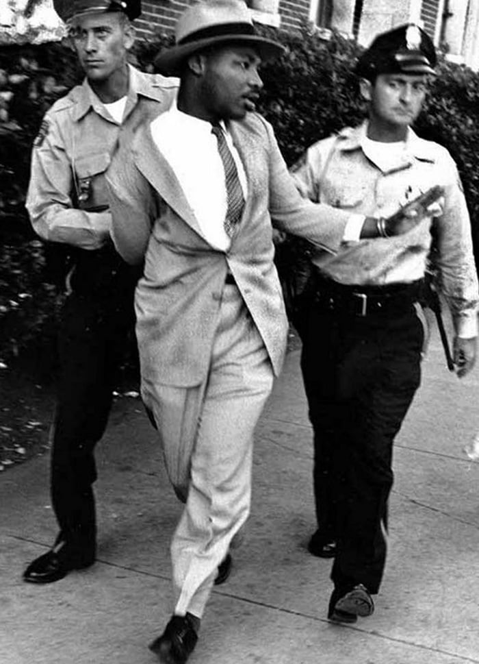 a-photo-of-martin-luther-king-jr-being-arrested-in-1964-for-trying-to