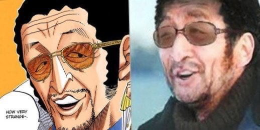 The Person Kizaru was based off looks like Japanese Adam Sandler