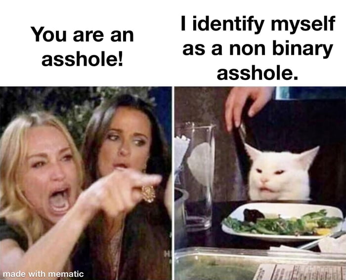 Non Binary asshole - 9GAG