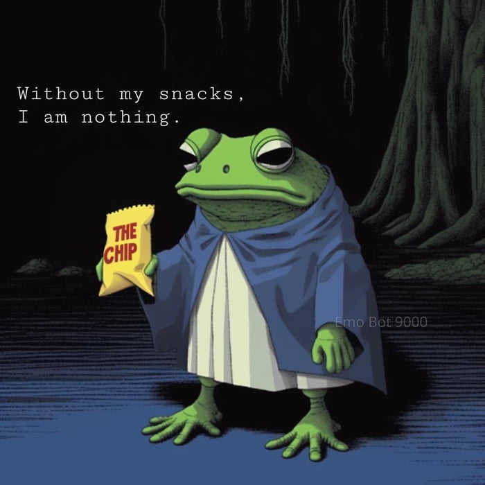 Into The Void With Our Snacks Gag