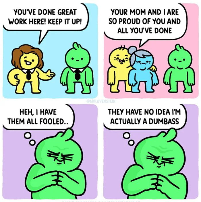 My great deception is that im terrible at remembering names. I once